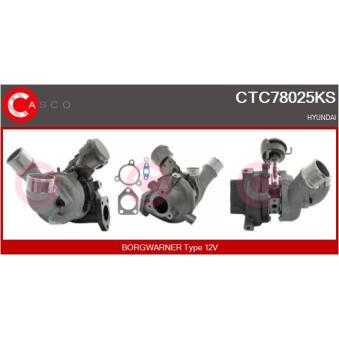 Turbocompresseur, suralimentation CASCO [CTC78025KS]