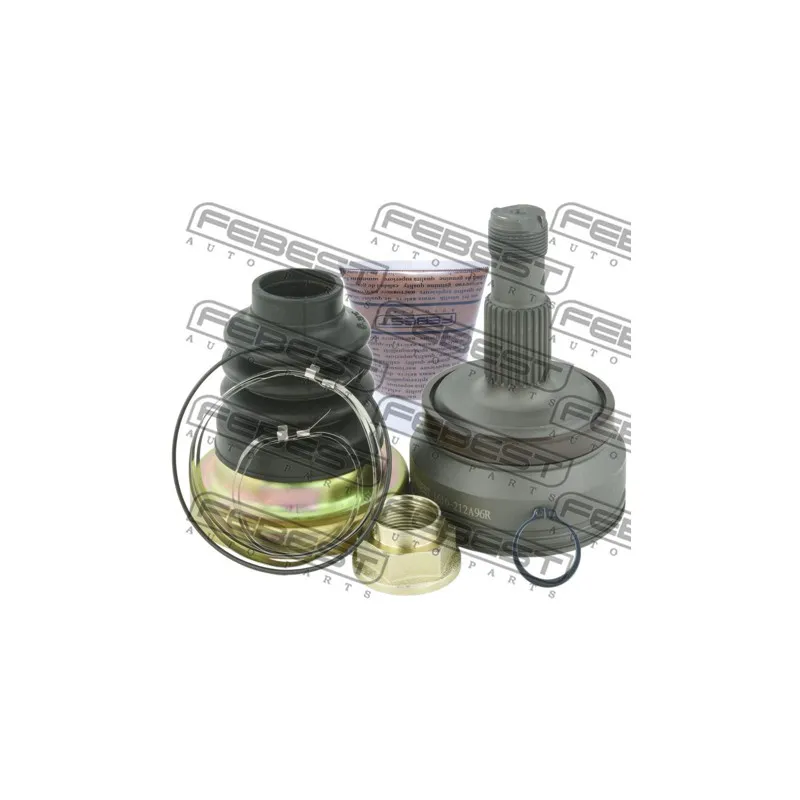 Embout de cardan avant (kit de réparation) FEBEST 1610-212A96R - Visuel 1