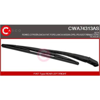 Bras d'essuie-glace, nettoyage des vitres CASCO [CWA74313AS]