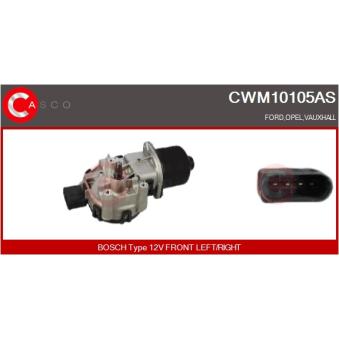 Moteur d'essuie-glace CASCO CWM10105AS pour MITSUBISHI ECLIPSE CROSS 1.7 CDTI - 110cv