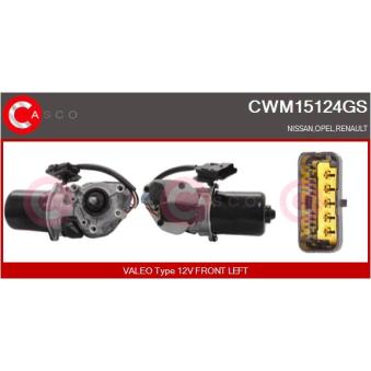 Moteur d'essuie-glace CASCO OEM 2881000QAC
