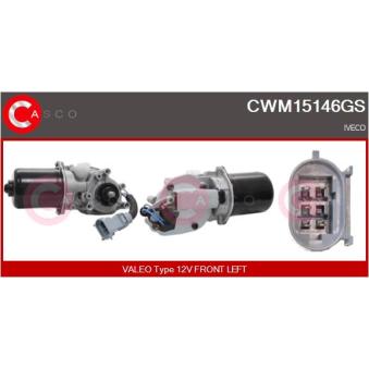 Moteur d'essuie-glace CASCO OEM 42536088