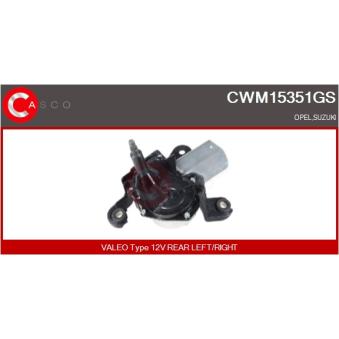Moteur d'essuie-glace CASCO [CWM15351GS]