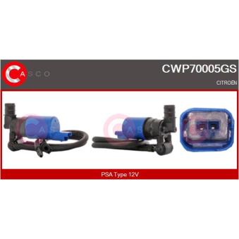 Pompe d'eau de nettoyage, nettoyage des vitres CASCO [CWP70005GS]