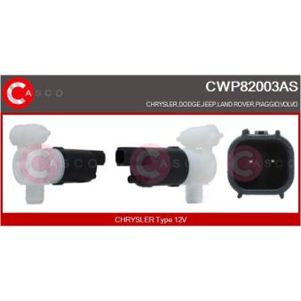 Pompe d'eau de nettoyage, nettoyage des vitres CASCO [CWP82003AS]