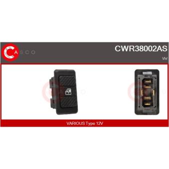 Interrupteur, lève-vitre CASCO CWR38002AS