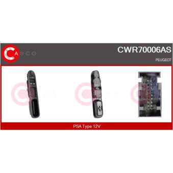 Interrupteur, lève-vitre CASCO [CWR70006AS]