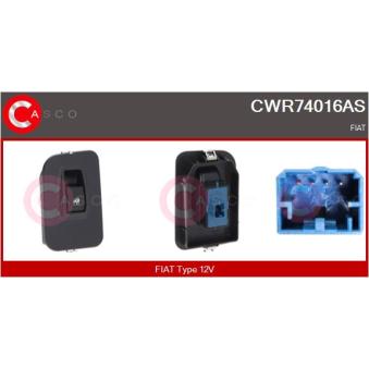 Interrupteur, lève-vitre CASCO OEM 735461282