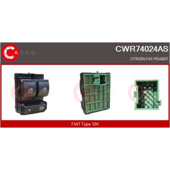 Interrupteur, lève-vitre CASCO OEM 735532903