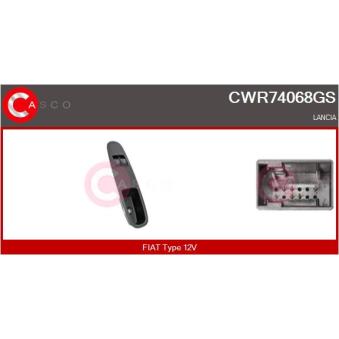 Interrupteur, lève-vitre avant gauche CASCO [CWR74068GS]