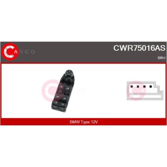 Interrupteur, lève-vitre CASCO [CWR75016AS]