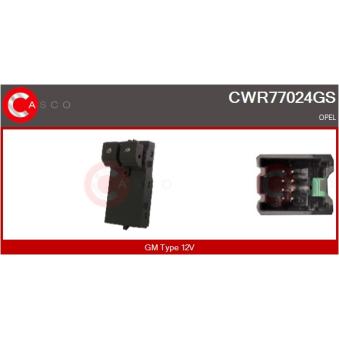 Interrupteur, lève-vitre CASCO [CWR77024GS]