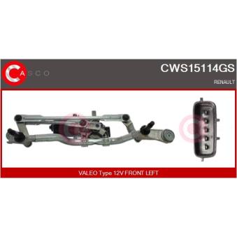 Système de nettoyage des vitres CASCO [CWS15114GS]