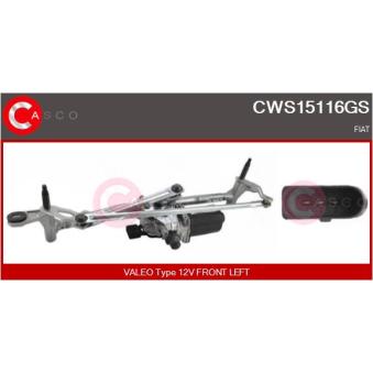 Système de nettoyage des vitres CASCO [CWS15116GS]