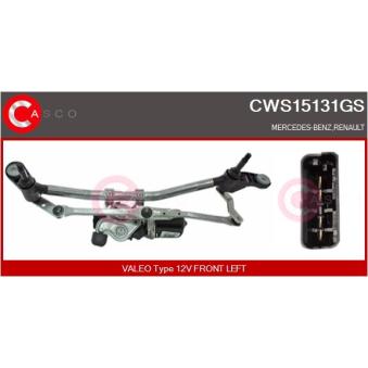 Système de nettoyage des vitres CASCO OEM 8200268931