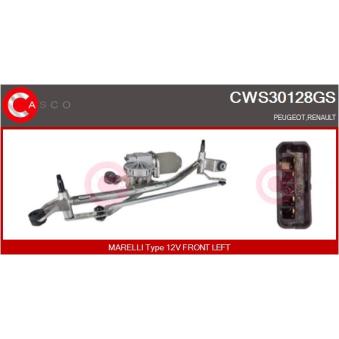 Système de nettoyage des vitres CASCO CWS30128GS pour FIAT DUNA 1.9 DCI - 110cv