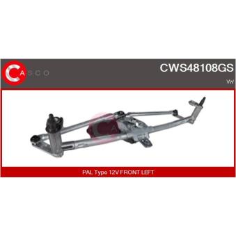 Système de nettoyage des vitres CASCO [CWS48108GS]