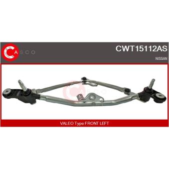 Tringlerie d'essuie-glace CASCO [CWT15112AS]