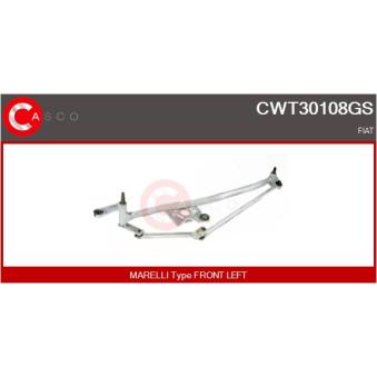 Tringlerie d'essuie-glace CASCO [CWT30108GS]