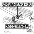 FEBEST 2023-MAGF - Entretoise/tige, stabilisateur