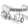 FEBEST 2076-TOWF-KIT - Kit de réparation, étrier de frein