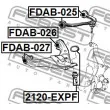 FEBEST 2120-EXPF - Rotule de suspension