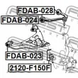 FEBEST 2120-F150F - Rotule de suspension