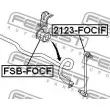 FEBEST 2123-FOCIF - Entretoise/tige, stabilisateur