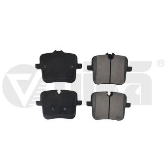 Jeu de 4 plaquettes de frein avant VIKA [61105801]