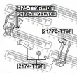 FEBEST 2177C-TT9F - Jeu de supports d'étriers de freins