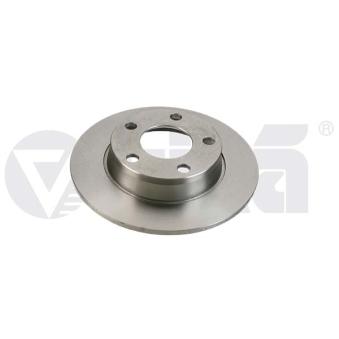 Jeu de 2 disques de frein arrière VIKA OEM 4B0615601B