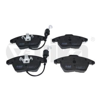 Jeu de 4 plaquettes de frein avant VIKA OEM 5K0698151