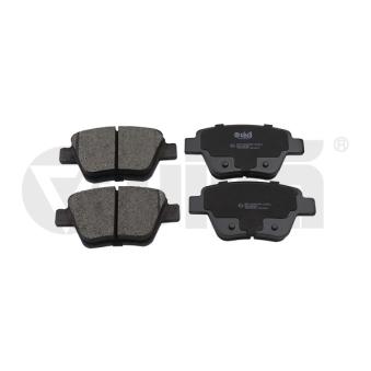 Jeu de 4 plaquettes de frein arrière VIKA OEM 5K0698451