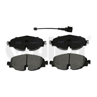Jeu de 4 plaquettes de frein avant VIKA OEM 8V0698151 Jeu de 4 plaquettes de frein avant VIKA OEM 8V0698151