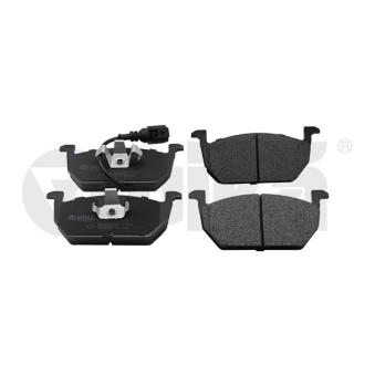 Jeu de 4 plaquettes de frein avant VIKA 66981688801 pour RENAULT LATITUDE 1.6 - 110cv