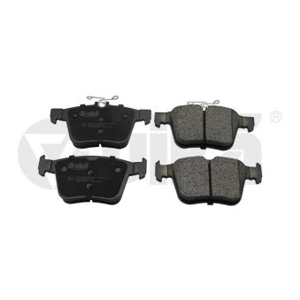 Jeu de 4 plaquettes de frein arrière VIKA OEM 3Q0698451L