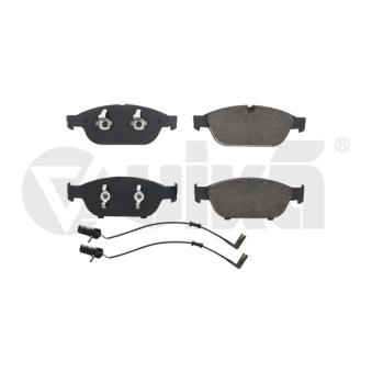 Jeu de 4 plaquettes de frein avant VIKA OEM 4G0698151B