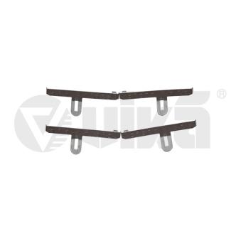 Kit d'accessoires, plaquette de frein à disque VIKA [86150150501]