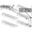 FEBEST 2223-SPARH - Entretoise/tige, stabilisateur avant droit
