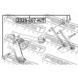 FEBEST 2329-007-KIT - Vis de correction du carrossage