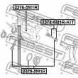 FEBEST 2374-5M1R-KIT - Boulon de guidage, étrier de frein