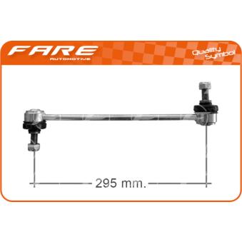 Entretoise/tige, stabilisateur FARE SA OEM 4519467