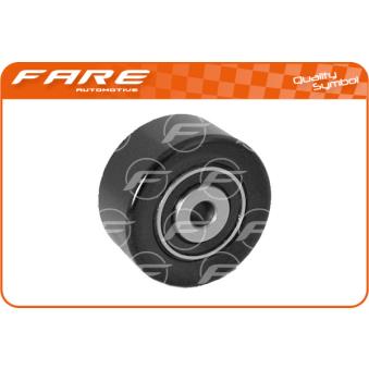 Poulie renvoi/transmission, courroie trapézoïdale à nervures FARE SA 10341 pour DODGE DURANGO 1.2 THP 110 - 110cv