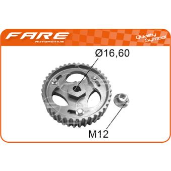 Pignon, pompe d'injection FARE SA [10512]