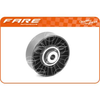 Poulie renvoi/transmission, courroie trapézoïdale à nervures FARE SA 10555