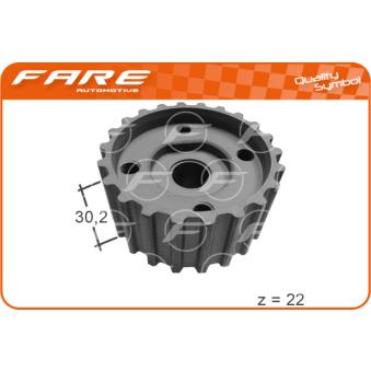Roue dentée, vilebrequin FARE SA 10571