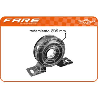 Suspension, arbre de cardan FARE SA [10755]