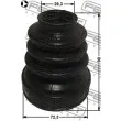 FEBEST 2415-KANIIT - Joint-soufflet, arbre de commande