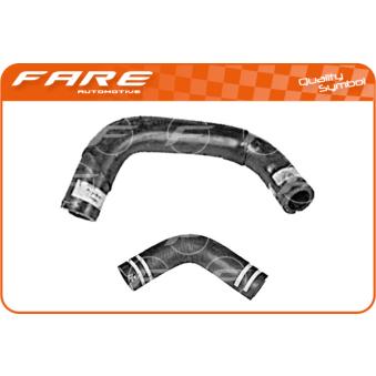 Durite de radiateur FARE SA 11236 pour BENTLEY CONTINENTAL 1.9 JTD - 110cv