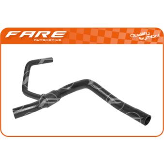 Durite de radiateur FARE SA 11309 pour DACIA LOGAN 1.6 16V - 105cv